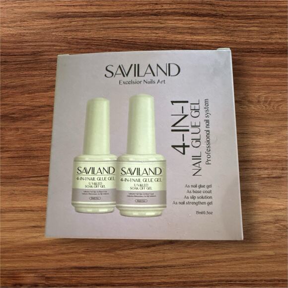 4-In-1 Nail Glue Gel Professional Nail System - Picture 1 of 6